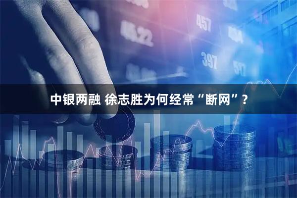 中银两融 徐志胜为何经常“断网”？