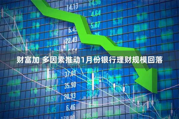 财富加 多因素推动1月份银行理财规模回落